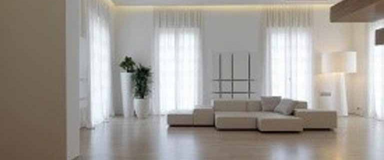 salon suelo madera decoracion blanco
