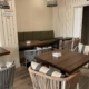 cafeteria moderna elegante mesas sillas