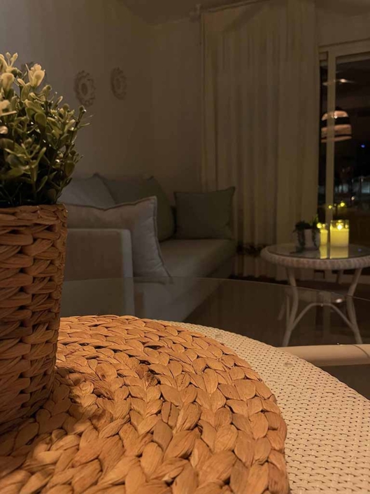 detalle planta mesa salon noche