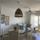 salon comedor decoracion moderna muebles blancos